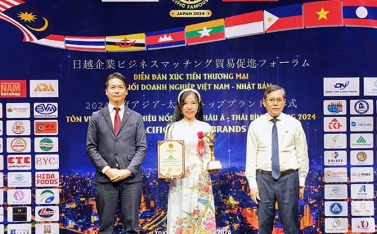 Vinalink Group vinh dự nhận giải thưởng Top 10 thương hiệu nổi tiếng Châu Á - Thái Bình Dương năm 2024
