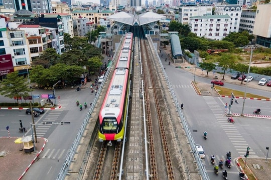 Metro Nhổn - ga Hà Nội tạm thời áp dụng đơn giá tạm của tuyến Cát Linh - Hà Đông