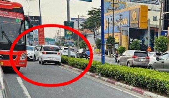 Chạy ô tô ngược chiều trên quốc lộ, người phụ nữ ở Bình Dương bị tước bằng lái
