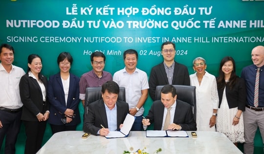 Nutifood đầu tư vào giáo dục quốc tế