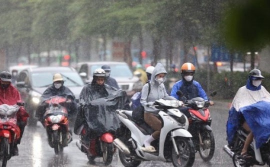 Hà Nội có thể đón nhiều đợt mưa to