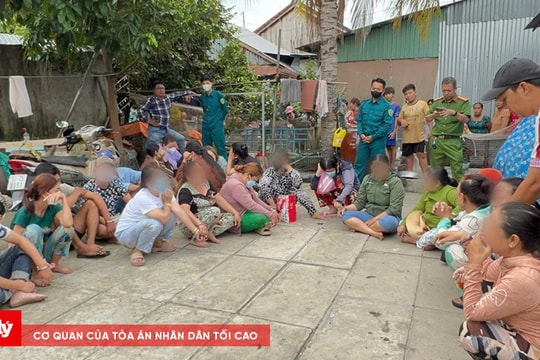 Triệt phá tụ điểm đánh bạc liên quan 26 đối tượng