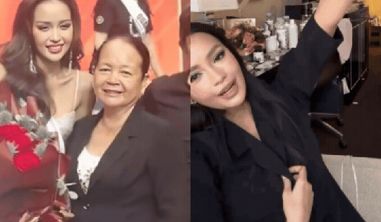 Xót xa hình ảnh "chiếc áo vía" được mẹ Ngọc Châu mặc trong các cột mốc quan trọng của nàng hậu