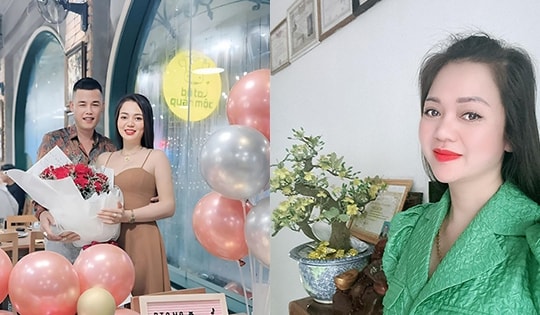 Nhan sắc tuổi U50 của bạn gái Hiệp Gà