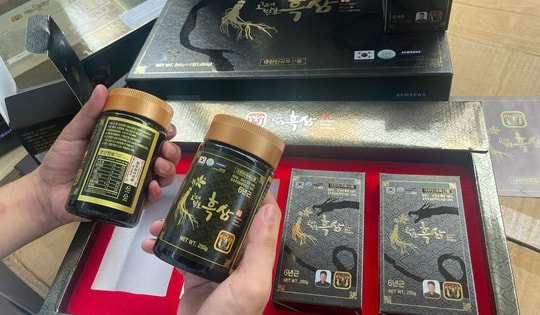 Cận cảnh hơn 5 tấn hắc sâm GINSENG nhập lậu bị thu giữ khi đang vận chuyển đi tiêu thụ