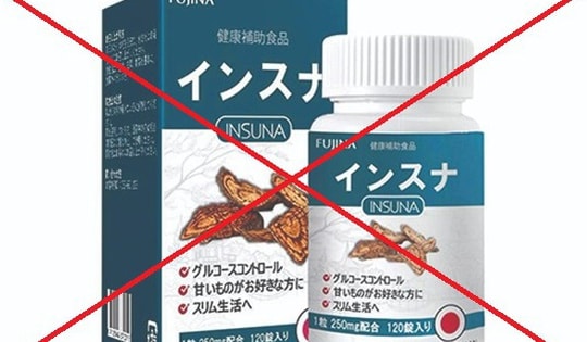 Cảnh báo TPBVSK Insuna quảng cáo 'nổ' gây hiểu lầm như thuốc chữa bệnh