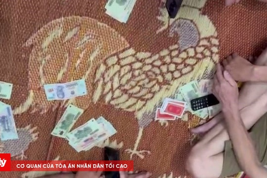 Khởi tố 5 đối tượng về tội đánh bạc