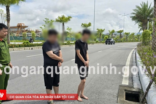 Nhóm bảo vệ lấy trộm hàng loạt nắp cống bán lấy tiền tiêu xài