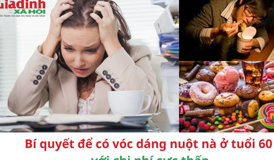 Bí quyết để có vóc dáng nuột nà ở tuổi 60 với chi phí cực thấp