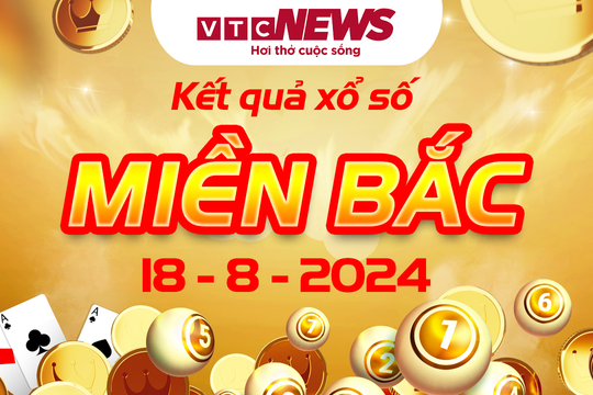 XSMB 18/8 - Kết quả xổ số miền Bắc hôm nay 18/8/2024 - XSMB Chủ nhật