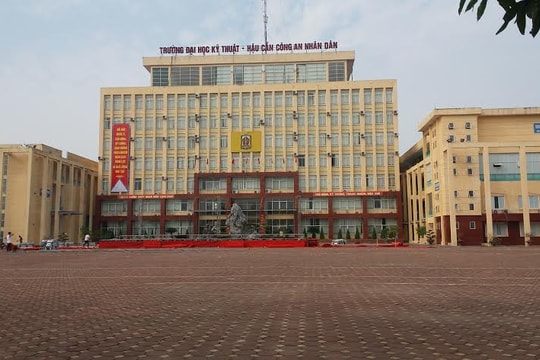 Điểm chuẩn Trường Đại học Kỹ thuật - Hậu cần CAND năm 2024