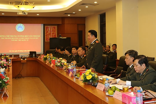 Điểm chuẩn Học viện Quốc tế Bộ Công an năm 2024