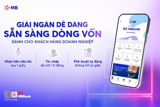 MB tiếp tục tung lãi suất vay ưu đãi trợ lực doanh nghiệp SME