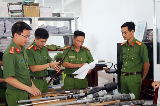 Sẽ có 09 văn bản hướng dẫn Luật Quản lý, sử dụng vũ khí, vật liệu nổ và công cụ hỗ trợ 2024