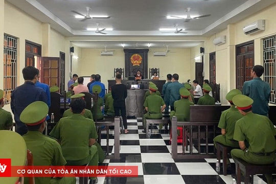 Nhóm đối tượng gây rối trụ sở công an xã lĩnh án