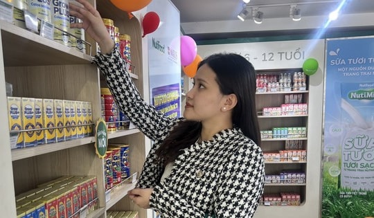 Nutifood đứng đầu doanh số sữa bột pha sẵn trẻ em tại Việt Nam