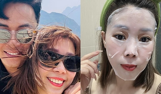 Thói quen mỗi tối giúp vợ Hồng Đăng có làn da 'hack tuổi'