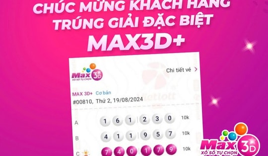 Người đàn ông mất ngủ sau khi nhận tin nhắn trúng giải đặc biệt của Vietlott