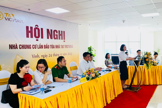 Hướng dẫn tổ chức Hội nghị nhà chung cư lần đầu
