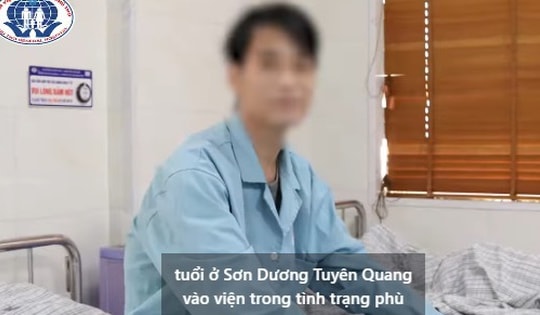 Người đàn ông ở Tuyên Quang bị hội chứng thận hư hối hận vì làm điều này