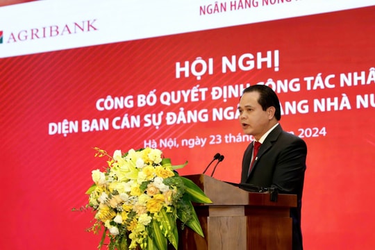 Giám đốc chi nhánh ngân hàng tỉnh Đắk Lắk làm Phó Tổng Giám đốc Agribank