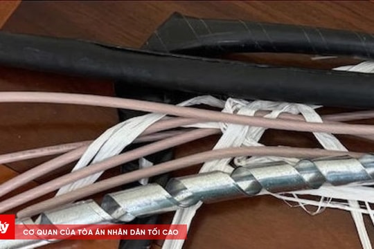 Cắt trộm hàng tấn dây cáp điện hơn 6 tỷ đồng bán phế liệu