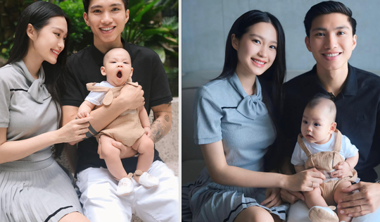 Đoàn Văn Hậu - Doãn Hải My công khai diện mạo quý tử