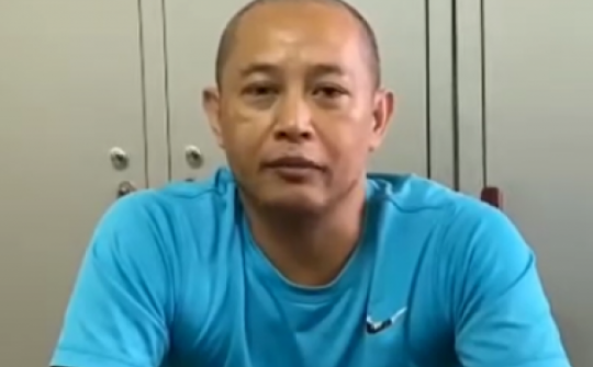 Uống rượu say, chạy xe máy vào Công an huyện gây rối