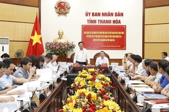 Sắp xếp đơn vị hành chính: Tỉnh Thanh Hóa có 2 thành phố, 2 thị xã, 22 huyện, 547 đơn vị hành chính cấp xã