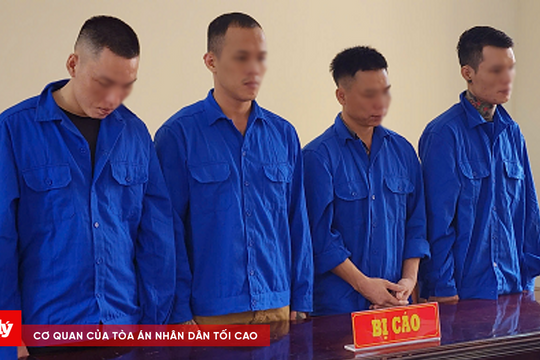 Cướp tài sản và bắt giữ người trái pháp luật, 4 đối tượng lĩnh án