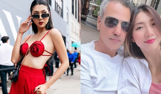 Cuộc sống của cựu siêu mẫu Việt đình đám với bạn trai ngoại quốc sau đổ vỡ hôn nhân