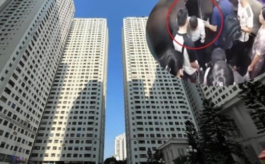 Thang máy chung cư vạn dân ở Hà Nội gặp sự cố, người đàn ông suýt bị 'nuốt chửng'