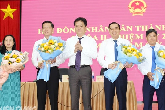 Phú Quốc có tân Chủ tịch TP và Phó Chủ tịch HĐND TP