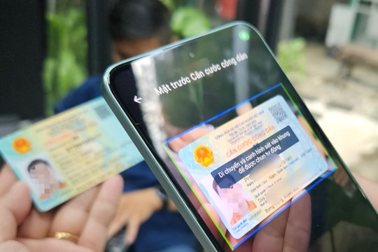 Ứng dụng xác thực sinh trắc học trên thẻ căn cước, VNeID tại bộ phận 'Một cửa' BHXH