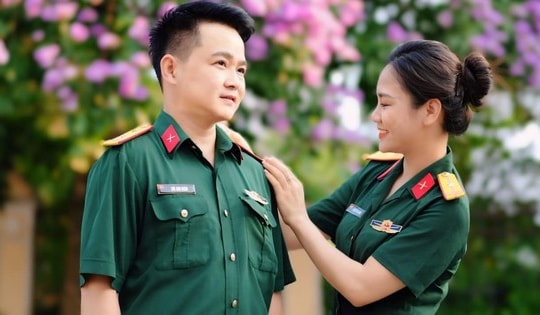 Nữ diễn viên là Thiếu tá quân đội từng nóng mặt vì bị chồng cấp trên góp ý thẳng