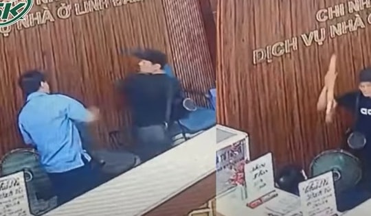 Phẫn nộ người đàn ông 'hổ báo' cầm điếu cày hành hung bảo vệ chung cư HH Linh Đàm
