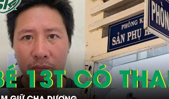 Tình tiết mới vụ bé gái 13 tuổi bất ngờ phát hiện có thai khi mẹ đưa đi khám, tạm giữ cha dượng