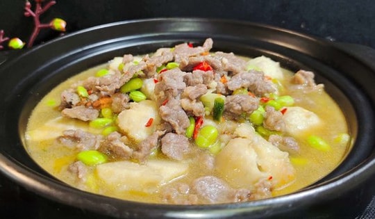 Cũng là canh khoai sọ nhưng nấu thế này hương vị ngọt ngon lạ miệng vô cùng