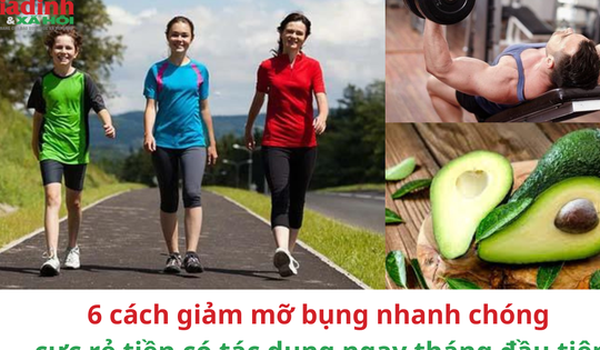 6 cách giảm mỡ bụng nhanh chóng cực rẻ tiền có tác dụng ngay trong tháng đầu tiên