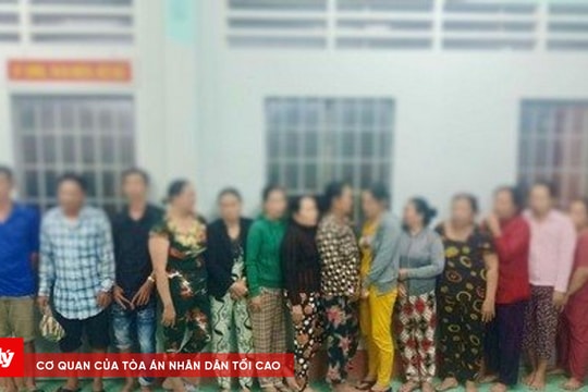 Bắt quả tang 20 đối tượng đang đánh bạc