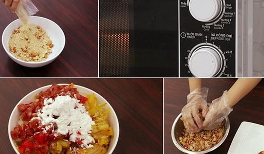 Không cần lò nướng, cách làm bánh trung thu bằng lò vi sóng đơn giản tại nhà