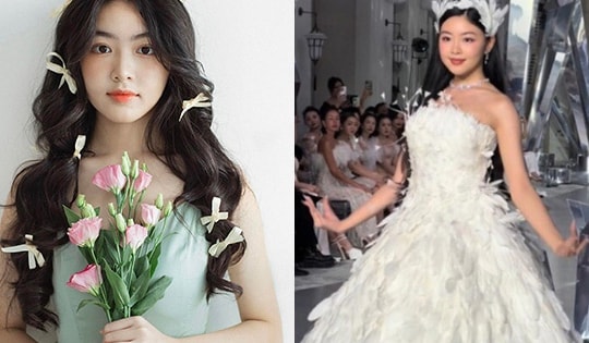 Bị khán giả chê khi lần đầu diễn catwalk, Lọ Lem - con gái MC Quyền Linh nói gì?