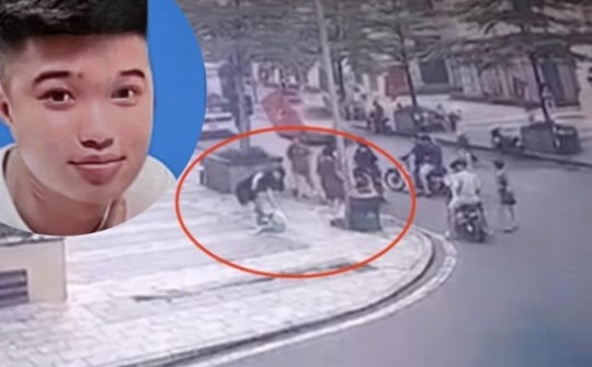 Bắt đối tượng đánh trẻ em trước sảnh chung cư New Horison