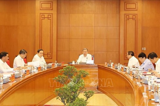 Tổng Bí thư, Chủ tịch nước Tô Lâm: Chuẩn bị chu đáo, kỹ lưỡng, thận trọng trong công tác nhân sự, nhân sự được chọn phải thực sự tiêu biểu