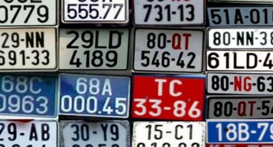 Biển số xe loại nào sẽ không được định danh?