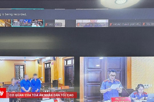 TAND thị xã Quảng Yên xét xử trực tuyến vụ án hình sự
