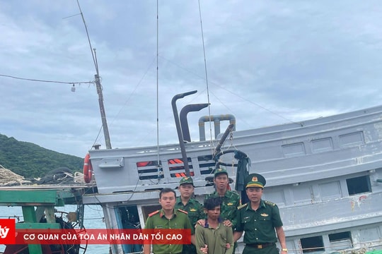 Đối tượng bị truy nã lẩn trốn trên tàu cá ở Côn Đảo