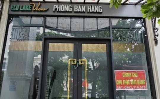 Mặt bằng khối đế chung cư cho thuê ế ẩm