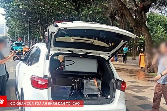 Bắt giữ đối tượng dùng trạm phát sóng giả, gửi tin nhắn để lừa đảo