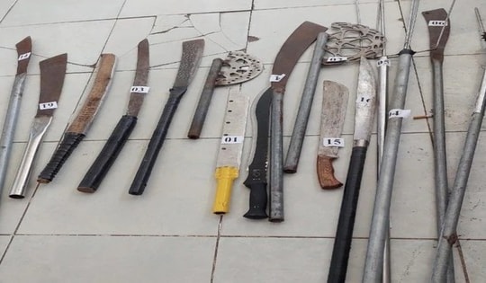 Tây Ninh: Tạm giam 45 bị can dùng hung khí hỗn chiến khiến 3 người thương vong